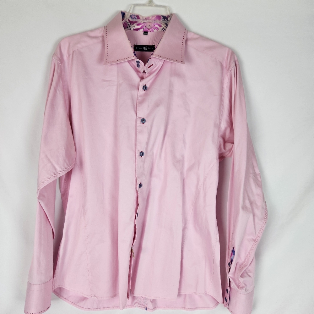 Men's Pink Dress Shirt